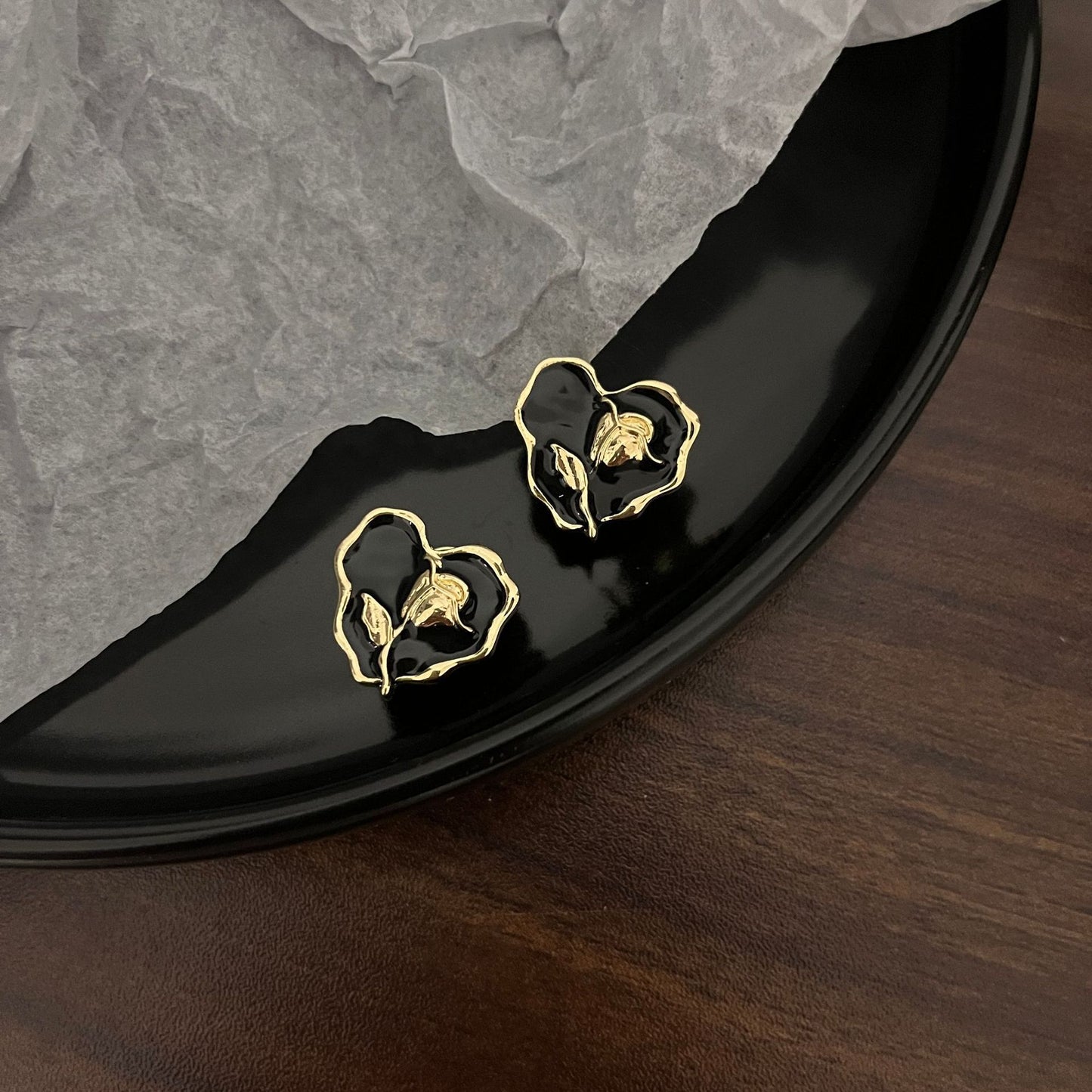 Pearl earrings without pierced ears