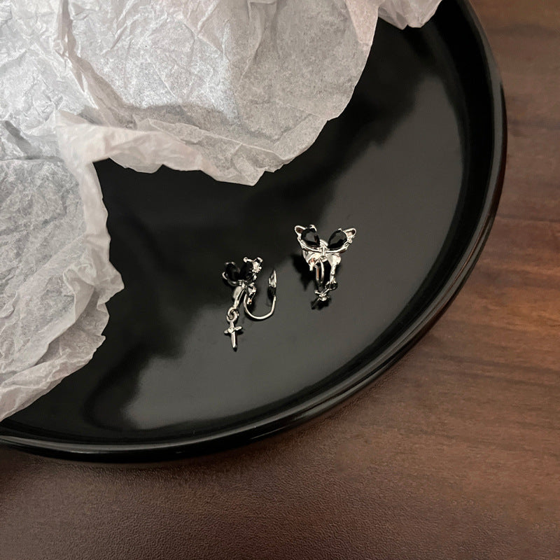 Pearl earrings without pierced ears