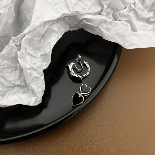 Pearl earrings without pierced ears