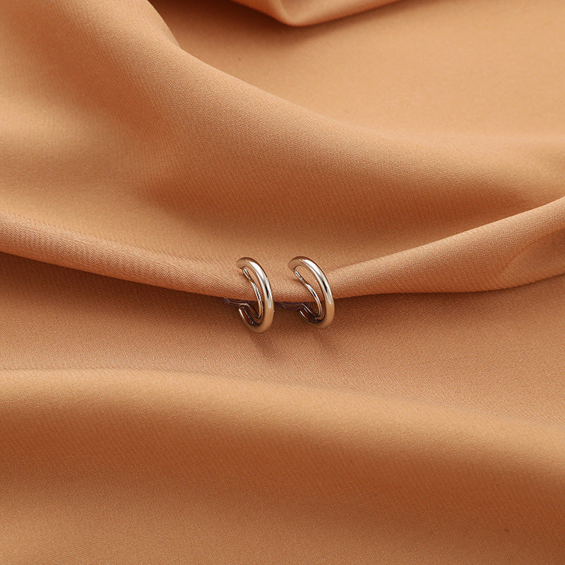 Pearl earrings without pierced ears