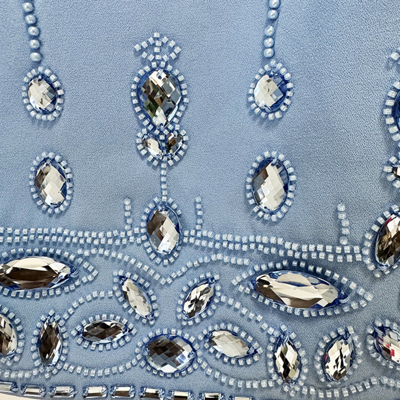 Pearl Embellished Two-Piece Dress Set