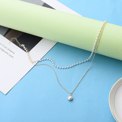 Pearl Heart Necklace