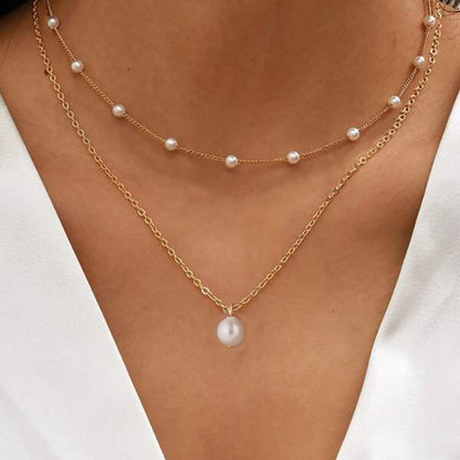 Pearl Heart Necklace