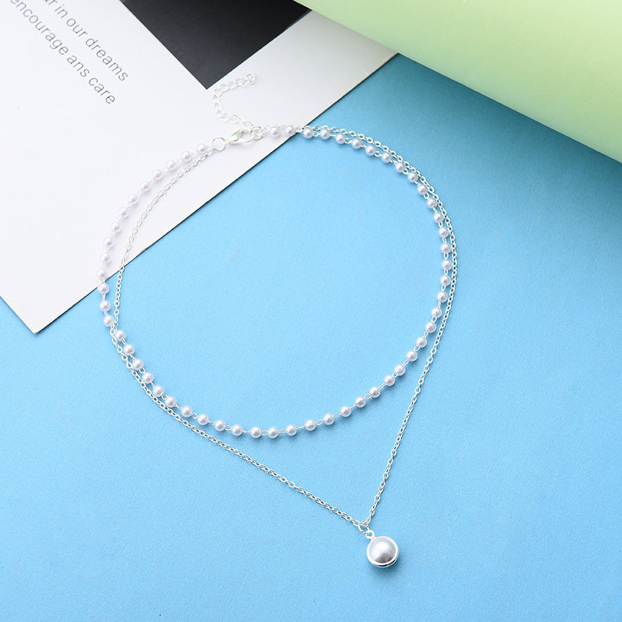 Pearl Heart Necklace