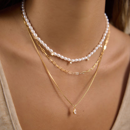 Pearl Necklace Lightweight Accessory for Women