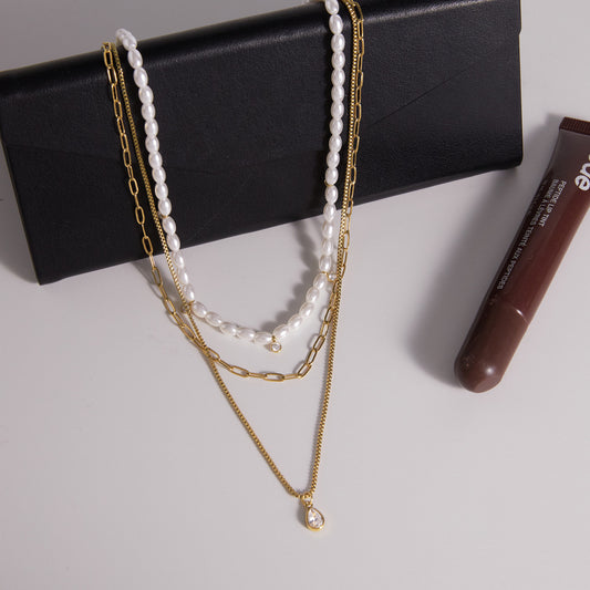 Pearl Necklace Lightweight Accessory for Women