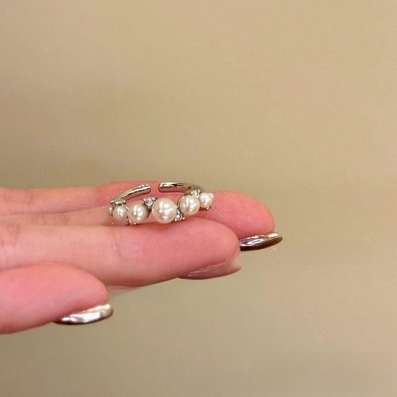 pearl open ring