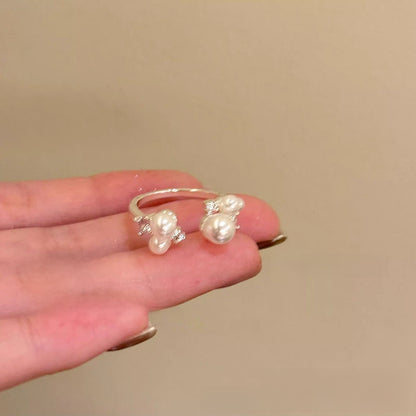 pearl open ring