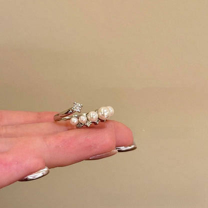 pearl open ring