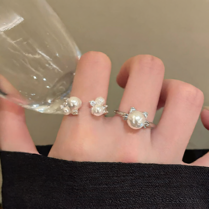 pearl open ring
