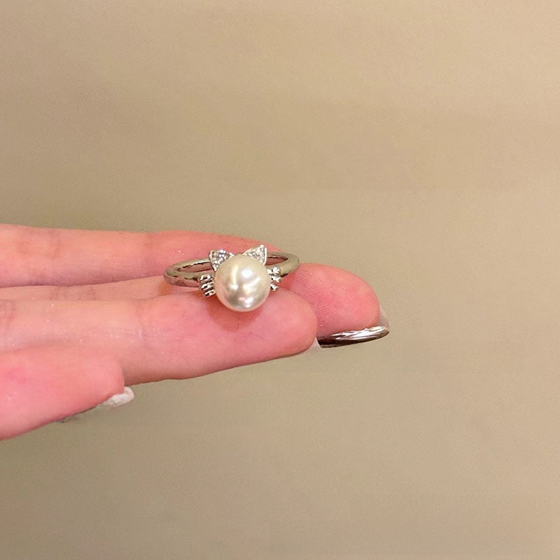 pearl open ring
