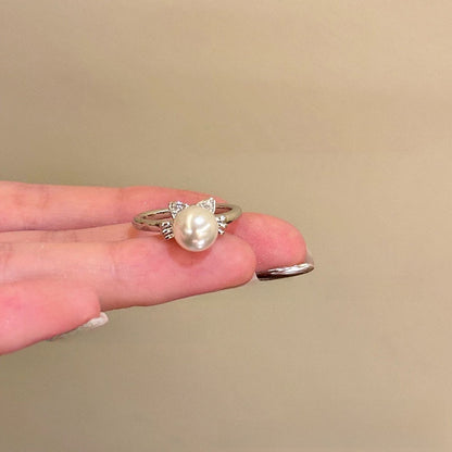 pearl open ring