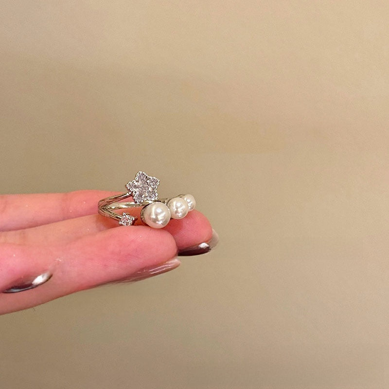 pearl open ring