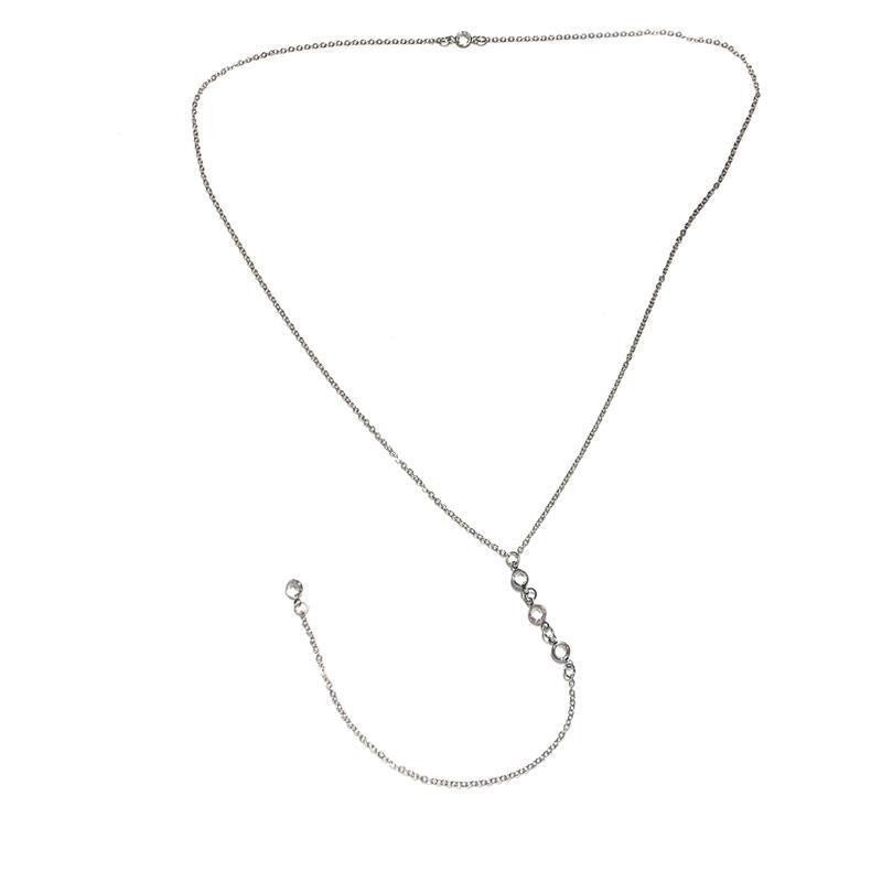 Pearl Rhinestone Body Chain
