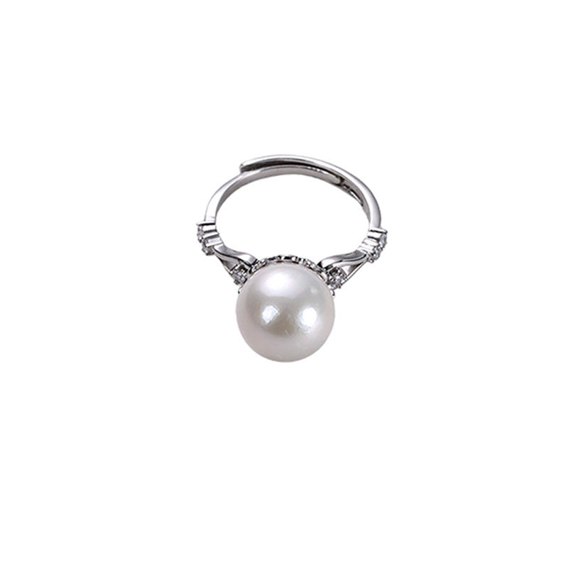 Pearl Ring Silver