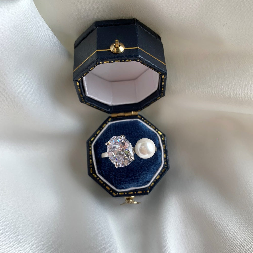 Pearl Ring Women's Gentle Elegant