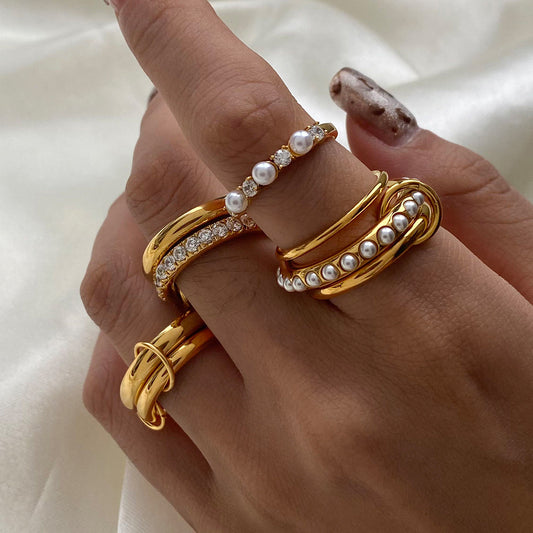 Pearl Rings