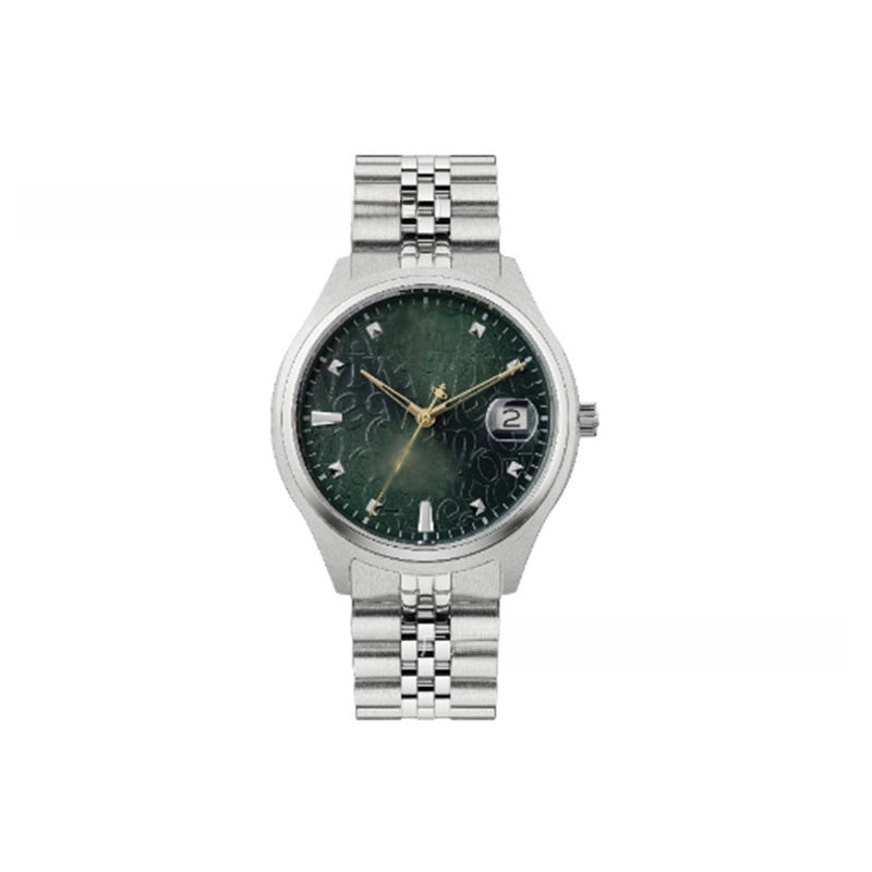 Pearl-set diamond style Saturn watch
