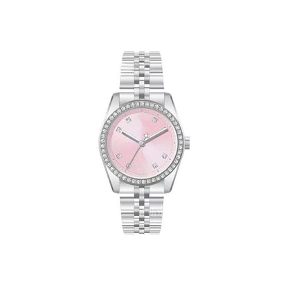 Pearl-set diamond style Saturn watch