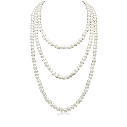 Pearl-Style Necklace for Formal Dresses