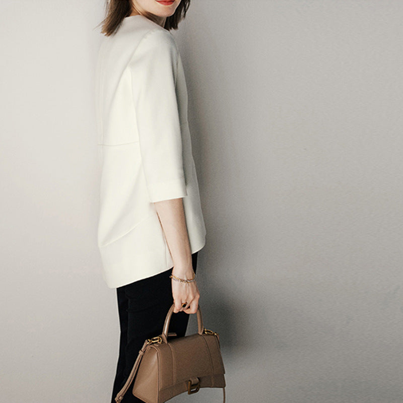 Pearl V-Neck Loose Top