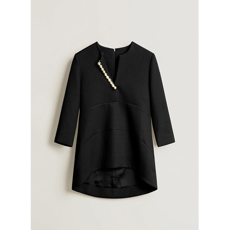 Pearl V-Neck Loose Top