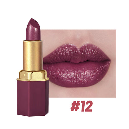 Pearlescent diamond lip gloss