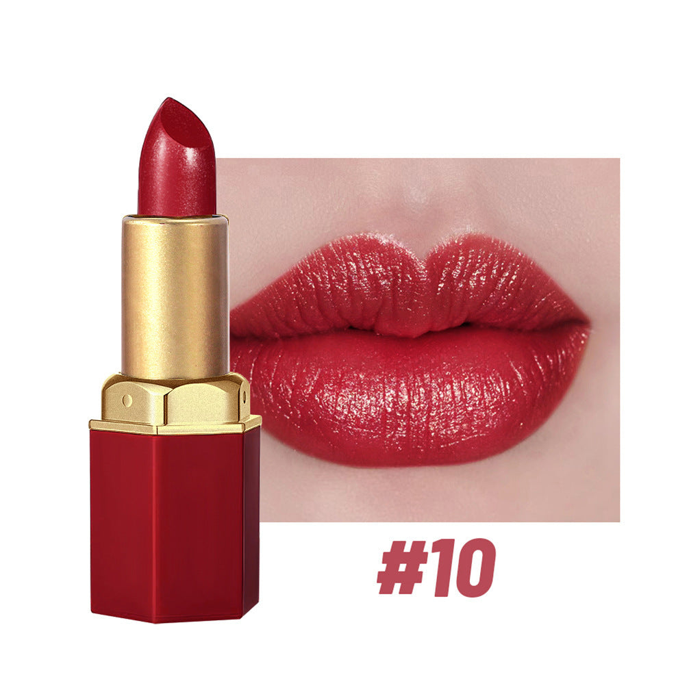 Pearlescent diamond lip gloss