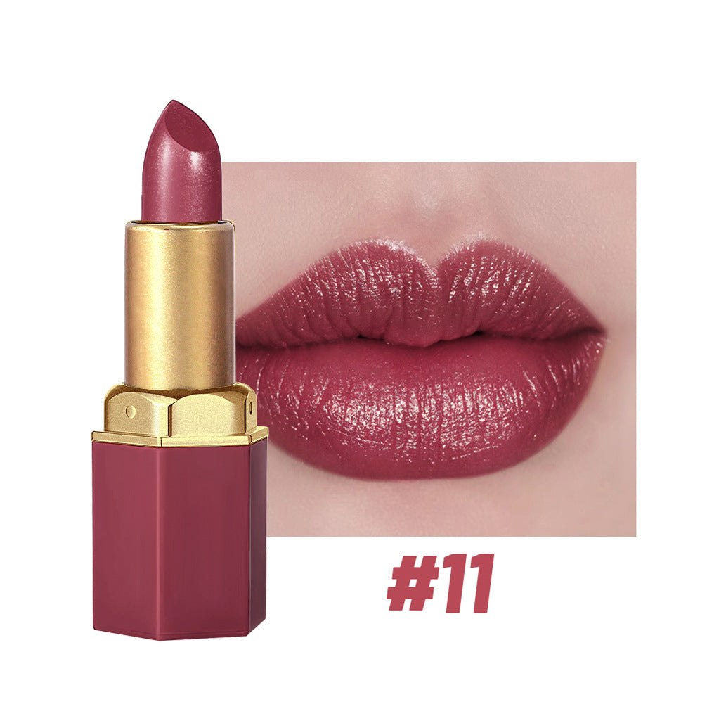 Pearlescent diamond lip gloss