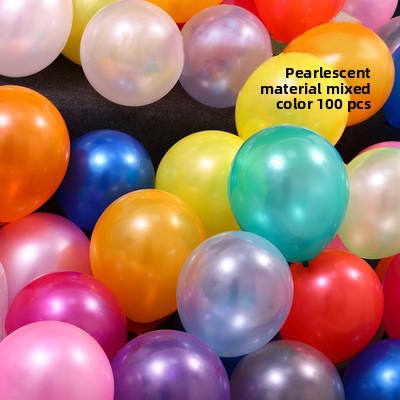 Pearlescent Latex Balloons for Party Decoration