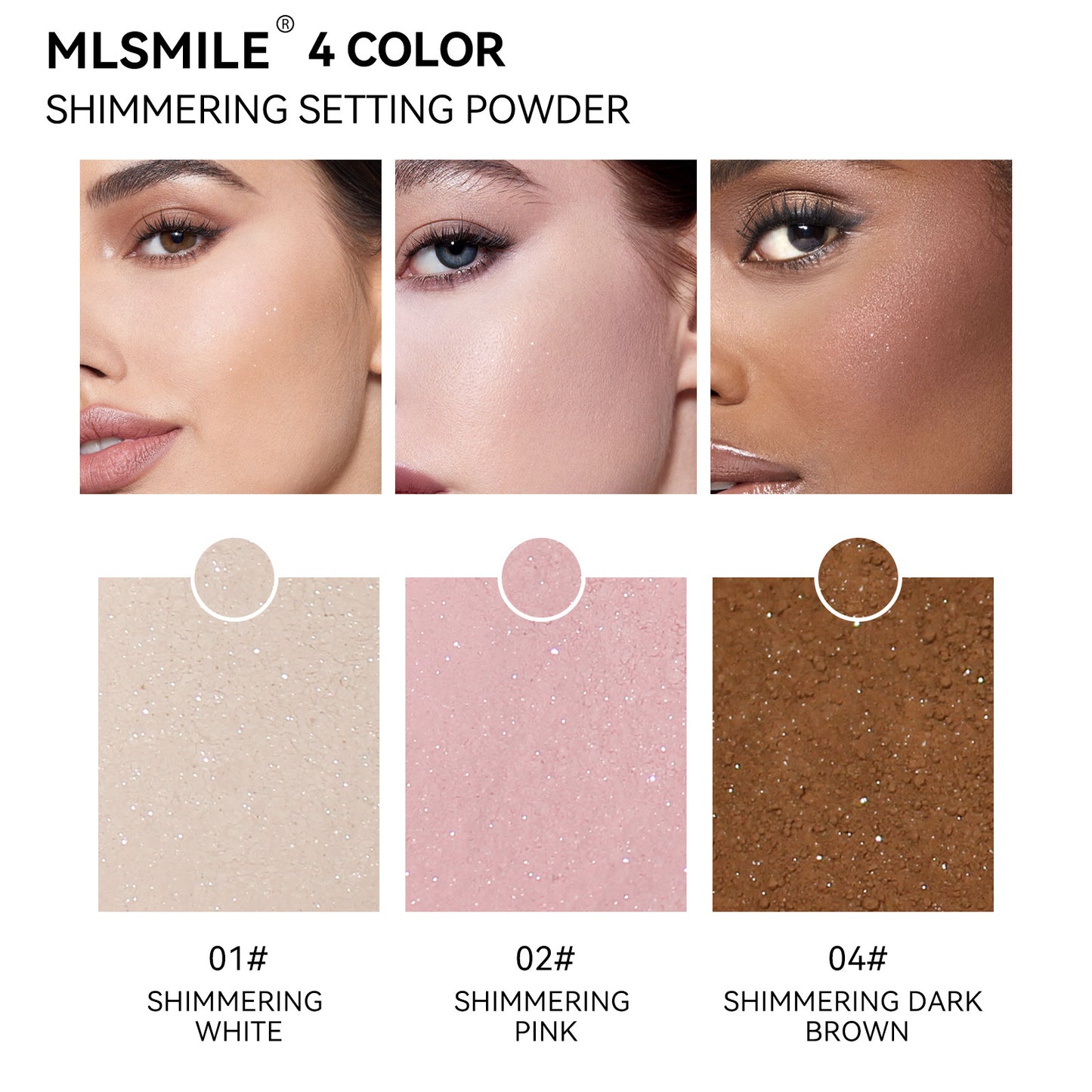 Pearlescent & Matte Loose Powder