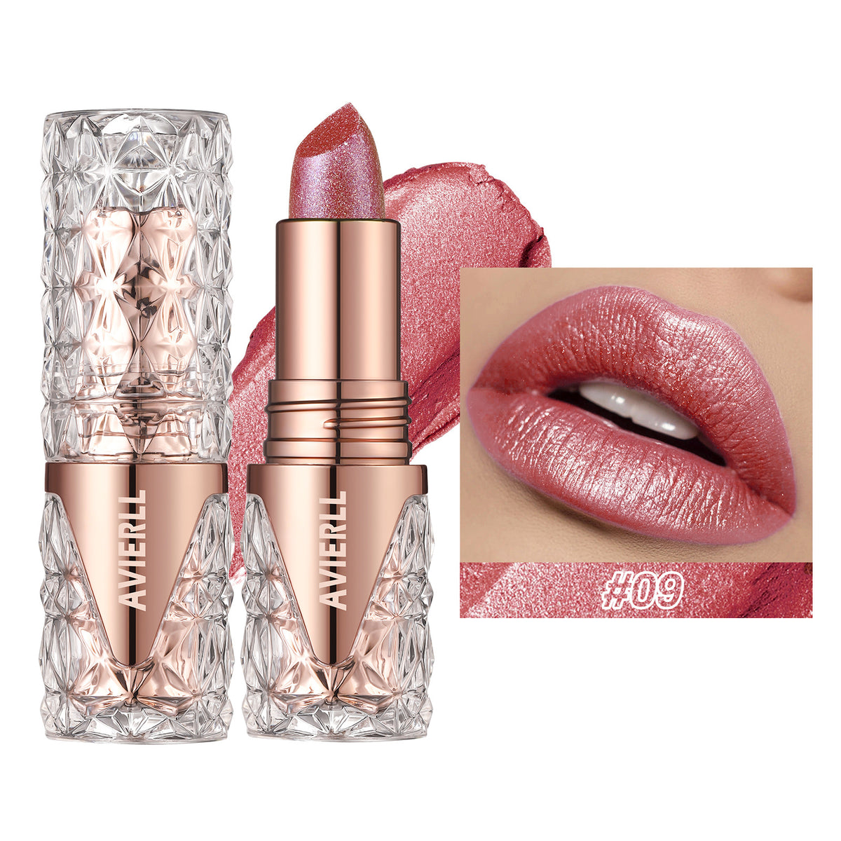Pearlescent Shimmer Lipstick