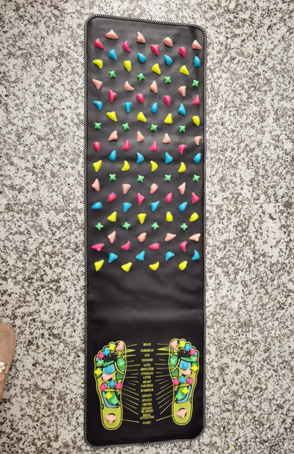 Pebble-like foot massager