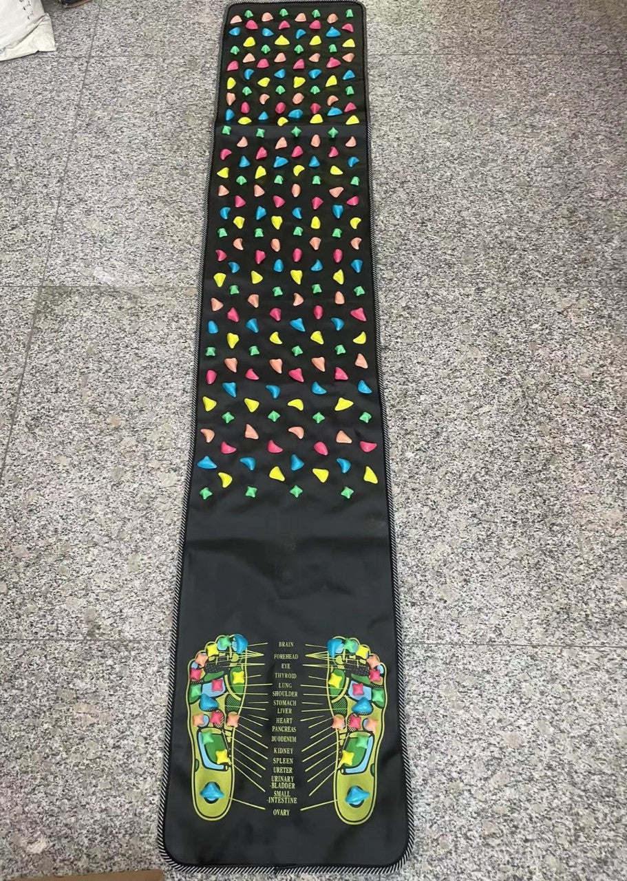 Pebble-like foot massager