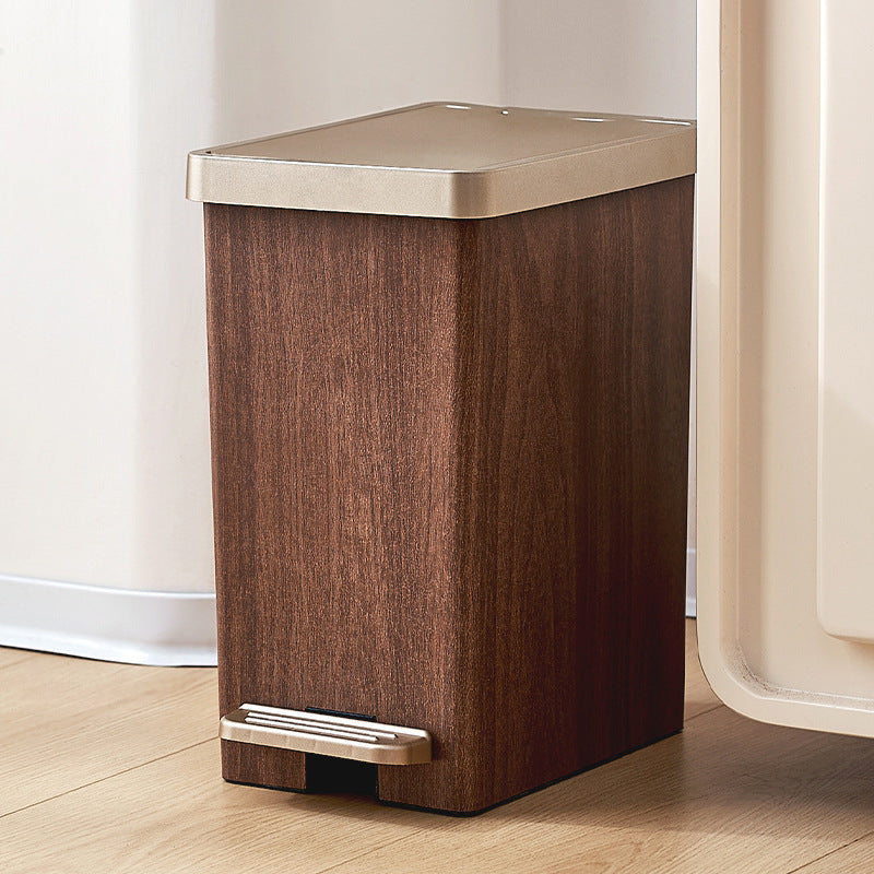 Pedal Operated Trash Bin with Lid