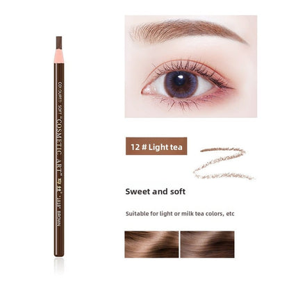 Peel-off, knife-free popular eyebrow pencil