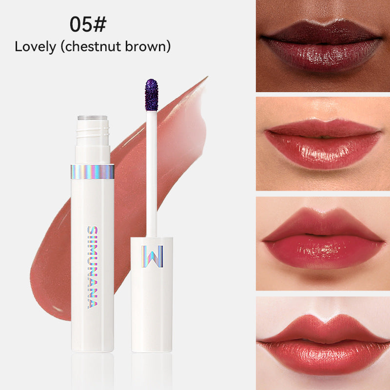 Peel-off lip gloss with long-lasting color retention and intensive moisturization