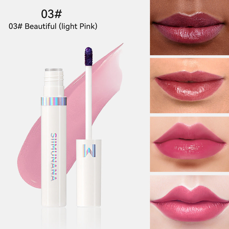 Peel-off lip gloss with long-lasting color retention and intensive moisturization