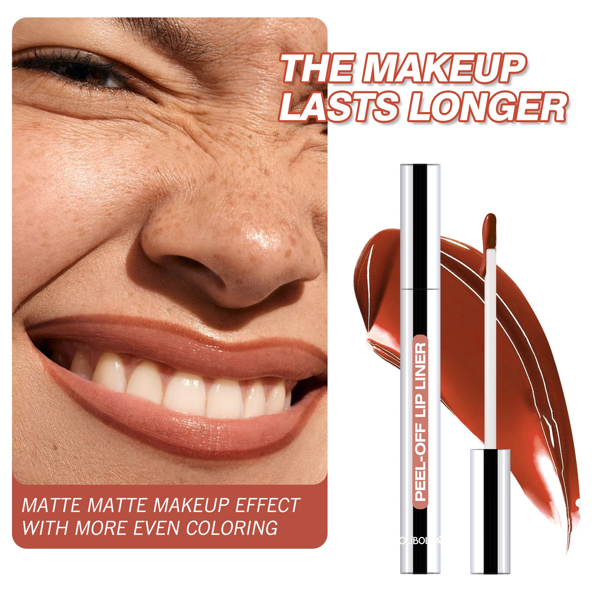 Peel-Off Lip Liner Moisturizing Long-Lasting
