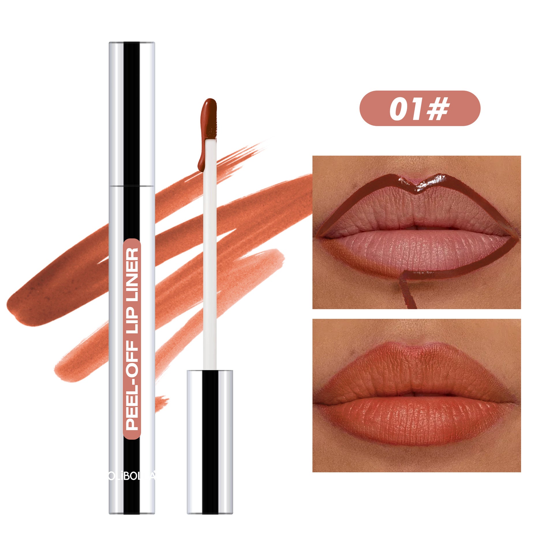 Peel-Off Lip Liner Moisturizing Long-Lasting