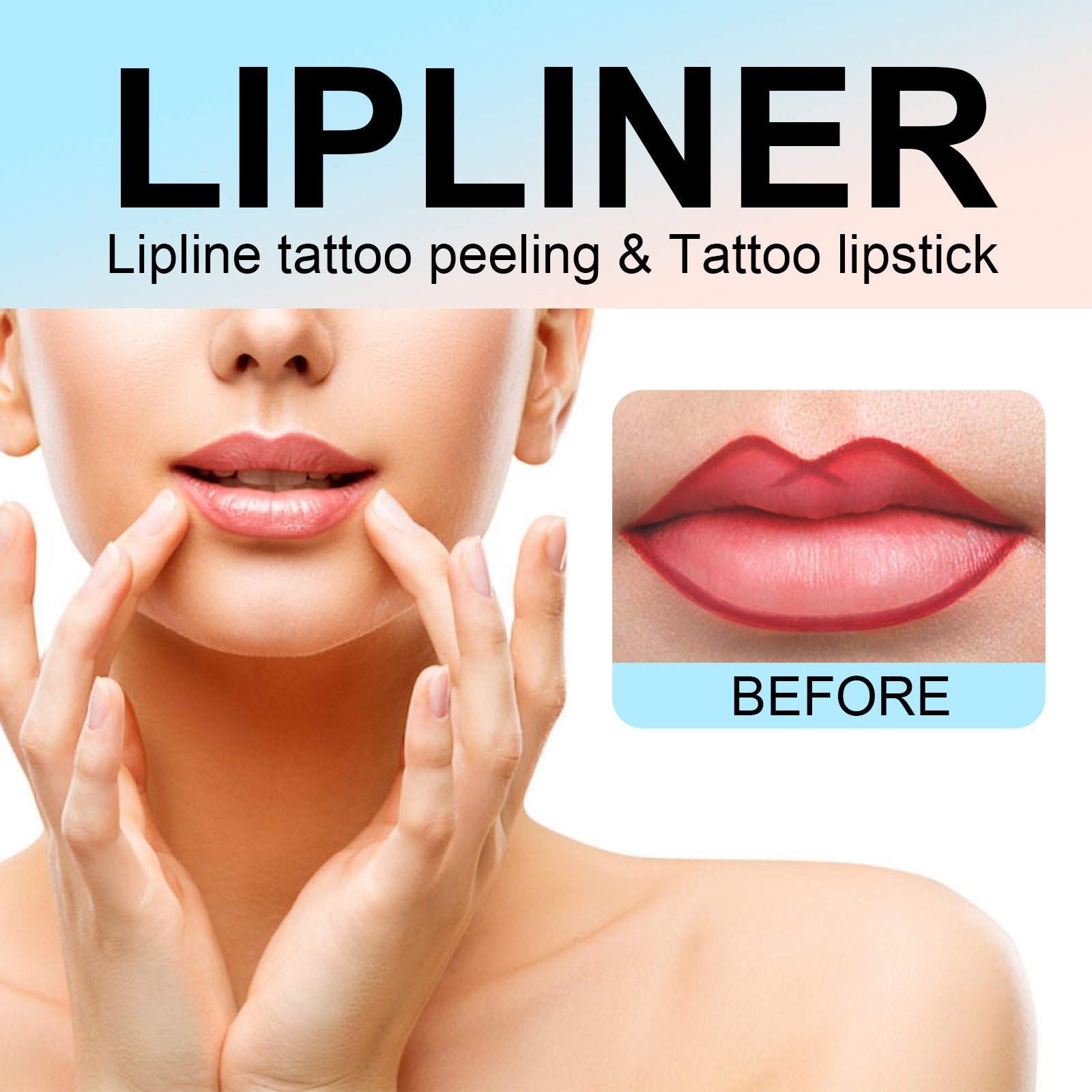 Peelable Waterproof Lip Liner Pen