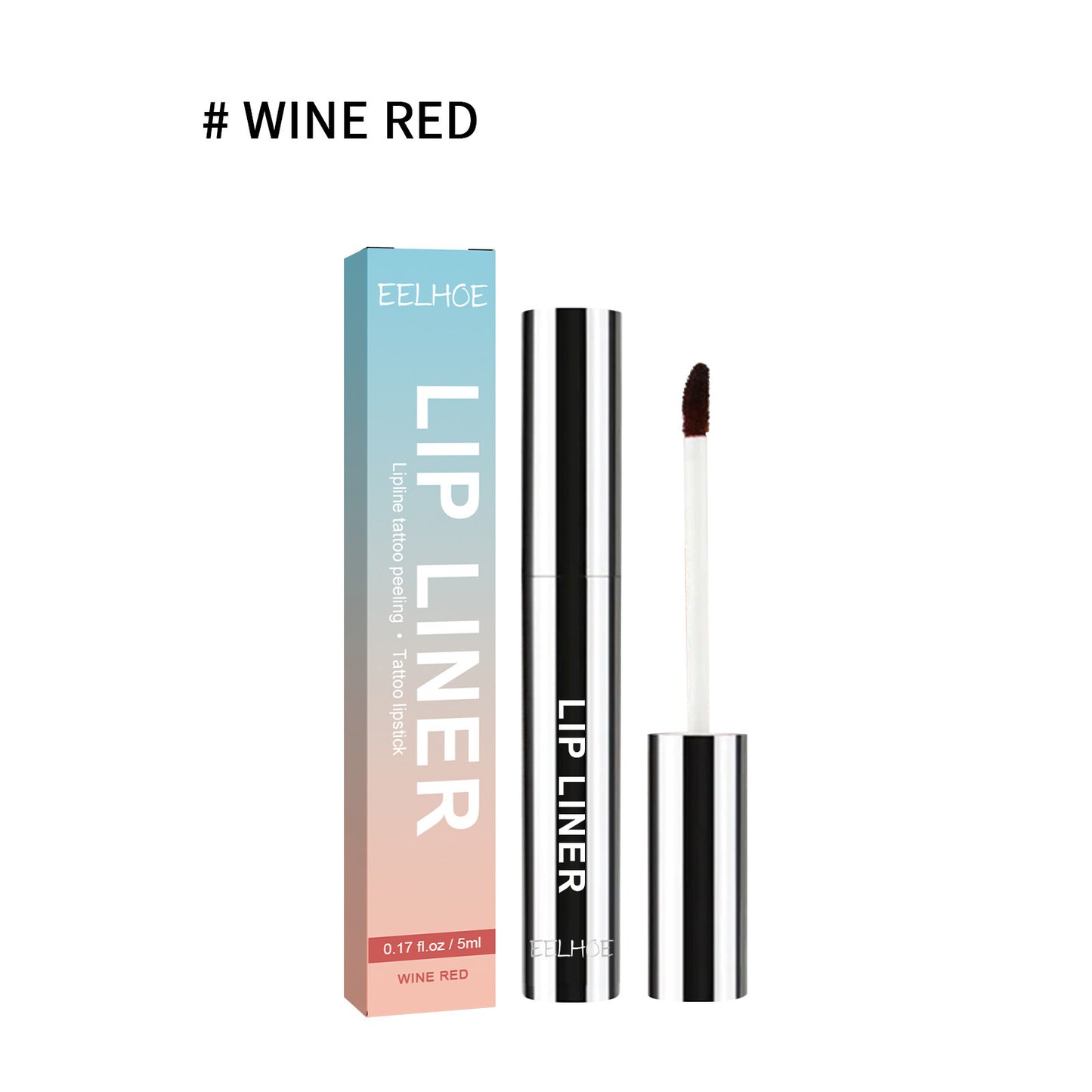Peelable Waterproof Lip Liner Pen