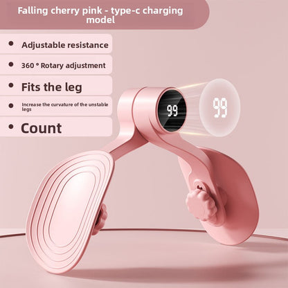 Pelvic floor muscle training yoga leg clamps