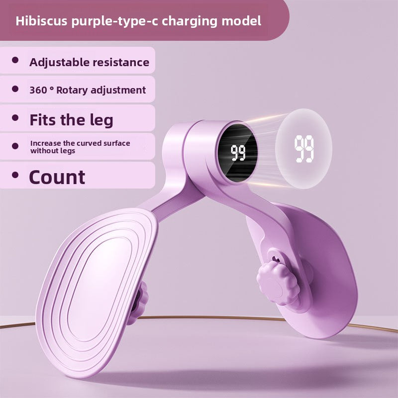 Pelvic floor muscle training yoga leg clamps