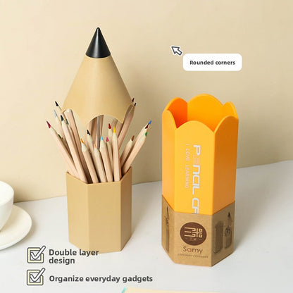 Pencil Shaped Desktop Organizer
