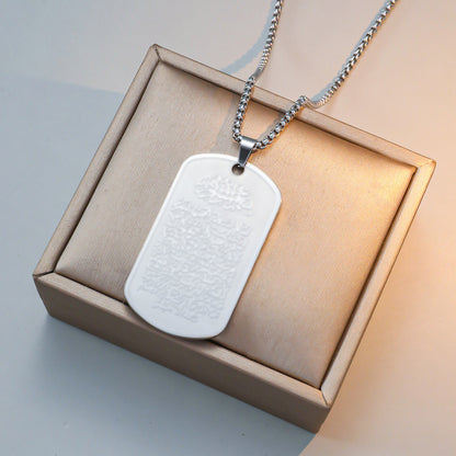 Pendant necklace, hip-hop style