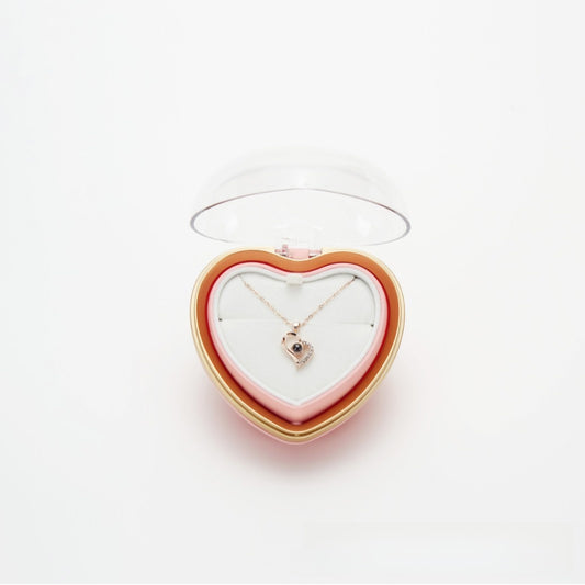 Pendant Necklace Rose Box