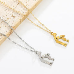 Mommy necklace-gold a0113