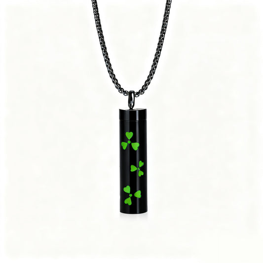 Pendant Perfume Essential Oil Stainless Steel Necklace