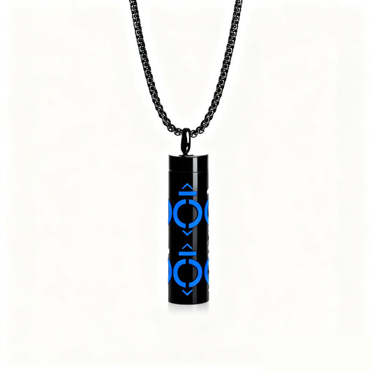 Pendant Perfume Essential Oil Stainless Steel Necklace